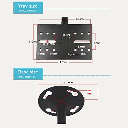 Soportes para altavoces con anclaje de techo resistente para proyectos acústicos 3