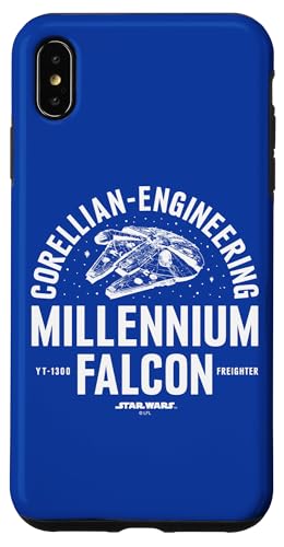 Coque iPhone XS Max Star Wars anti-choc et anti-rayure motif Faucon Millenium solide