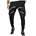 Produktbild serliy Herren Jogginghose | Trainingshose für Sport Fitness Gym Training Slim Fit Sweatpants Streifen Sweatpants Jogging-Hose Stripe Pants M - 3XL
