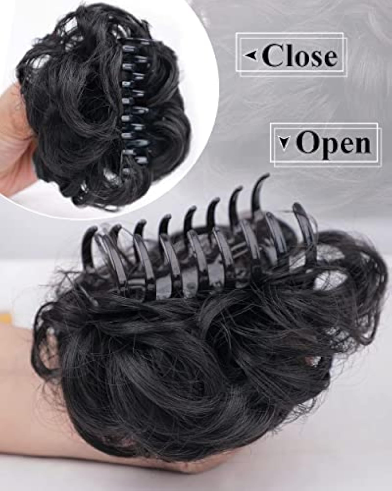 Women's Thick Nylon False Hair Extension, 28 Inch, SET OF 2