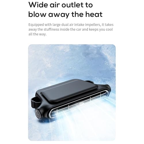 Ventiladores USB para coche y camping car en días calurosos 4