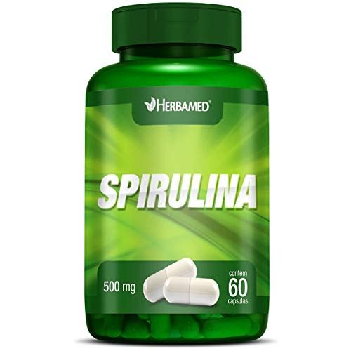 Spirulina - 60 Cápsulas - Herbamed, Herbamed