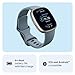 Google Fitbit Versa 4 Fitness Smartwatch with built-in GPS and up to 6 days battery life - compatible with iOS 15 or higher & Android OS 9.0 or higher, Waterfall Blue/Platinum
