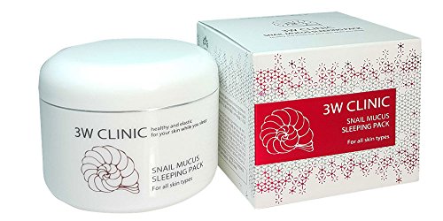3W Clinic - Snail Mucus Sleeping Pack - Facial Care