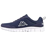 Kappa Unisex Valdis Straßen Laufschuh, Navy White, 40 EU Schmal