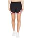 Nike Women's Dry Tempo Short, Black/White/Vivid Pink, X-Large