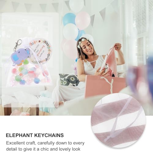 Llaveros de elefante para bautizo que transmiten amor y gratitud a tus invitados 3