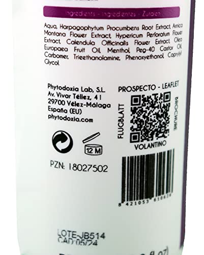 Phytodoxia Physio Gel 500 ml – Entzündungshemmendes Schmerzgel