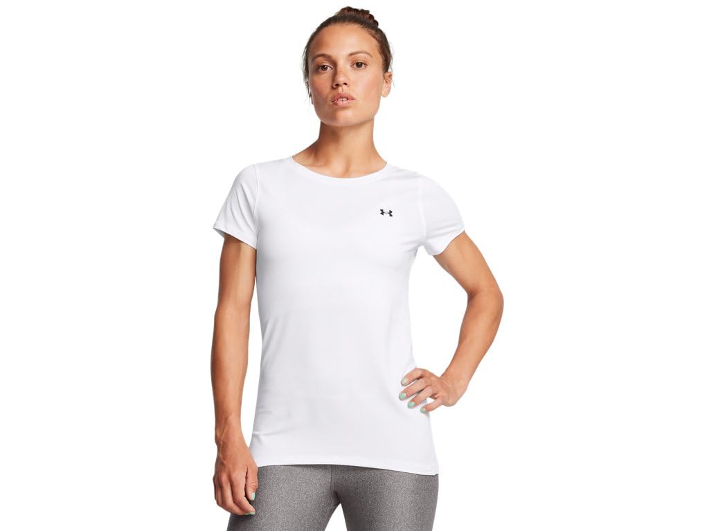 Under Armour Ua Hg Ss Camisa de Manga Corta, Mujer — view 34