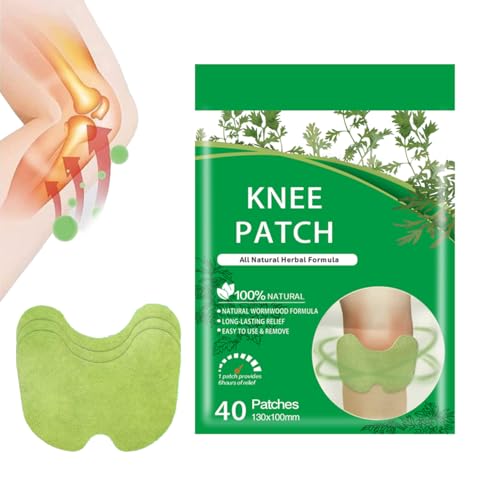 40Pcs Natural Knee Joint Patches, Joint Patches, Knee Joint Relief Patches