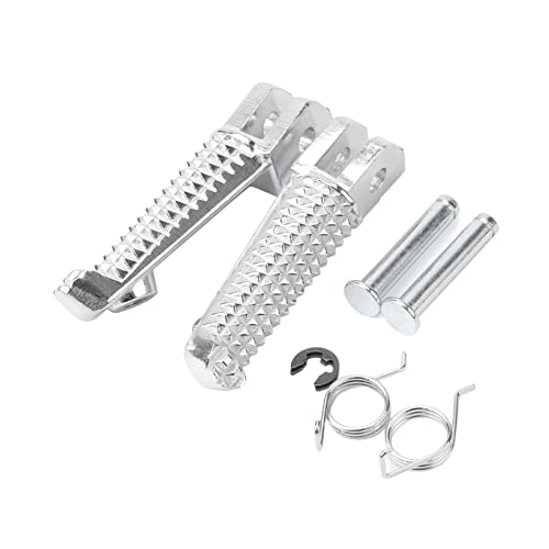Aideux Front Footrest Foot Peg Pedal Compatible With Yamaha Yzf R25 R3 Mt25 Mt03 2014-2023 Motorcycle Bracket cover