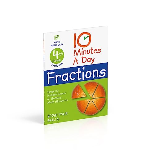 10 Minutes a Day Fractions, 4th Grade (DK 10-Minutes a Day) - Image 3