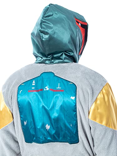 INTIMO Star Wars Adult Boba Fett Bounty Hunter Fleece Robe Bathrobe For Men Women4