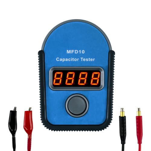 Nurfosttek MFD10 Digital Capacitor Tester 0.001-9999 F Range 5% Accuracy