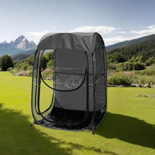 Carpa inflable para camping 2 personas con 12 ventanas de malla miniatura 6