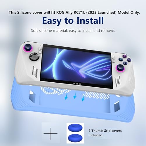 ADDGRIP® Silicone Cover Designed for ASUS ROG Ally Z1/Z1 Extreme RC71L (2023 Launched) Model Only - Stylish, Shockproof (Asus ROG Ally Console NOT... - Image 2
