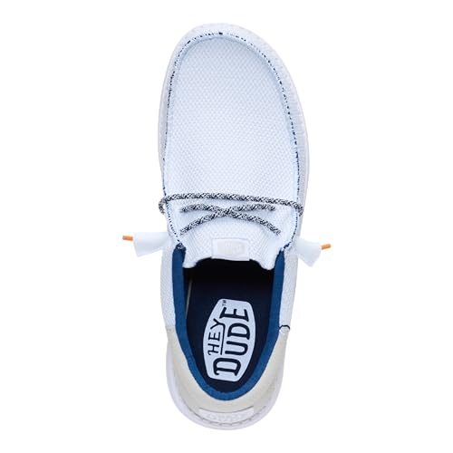 Image of HEYDUDE Men's Wally Funk Open Mesh | Men's Shoes | Men Slip-on Loafers | Comfortable & Light-Weight