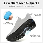 Running Shoes for Women Walking Shoes Womens Athletic Casual Cushioning Ladies Air Cushion Sneakers Nursing Work Tennis Workout Gym Jogging Breathable Mesh Non Slip Comfortable Lightweight Sport