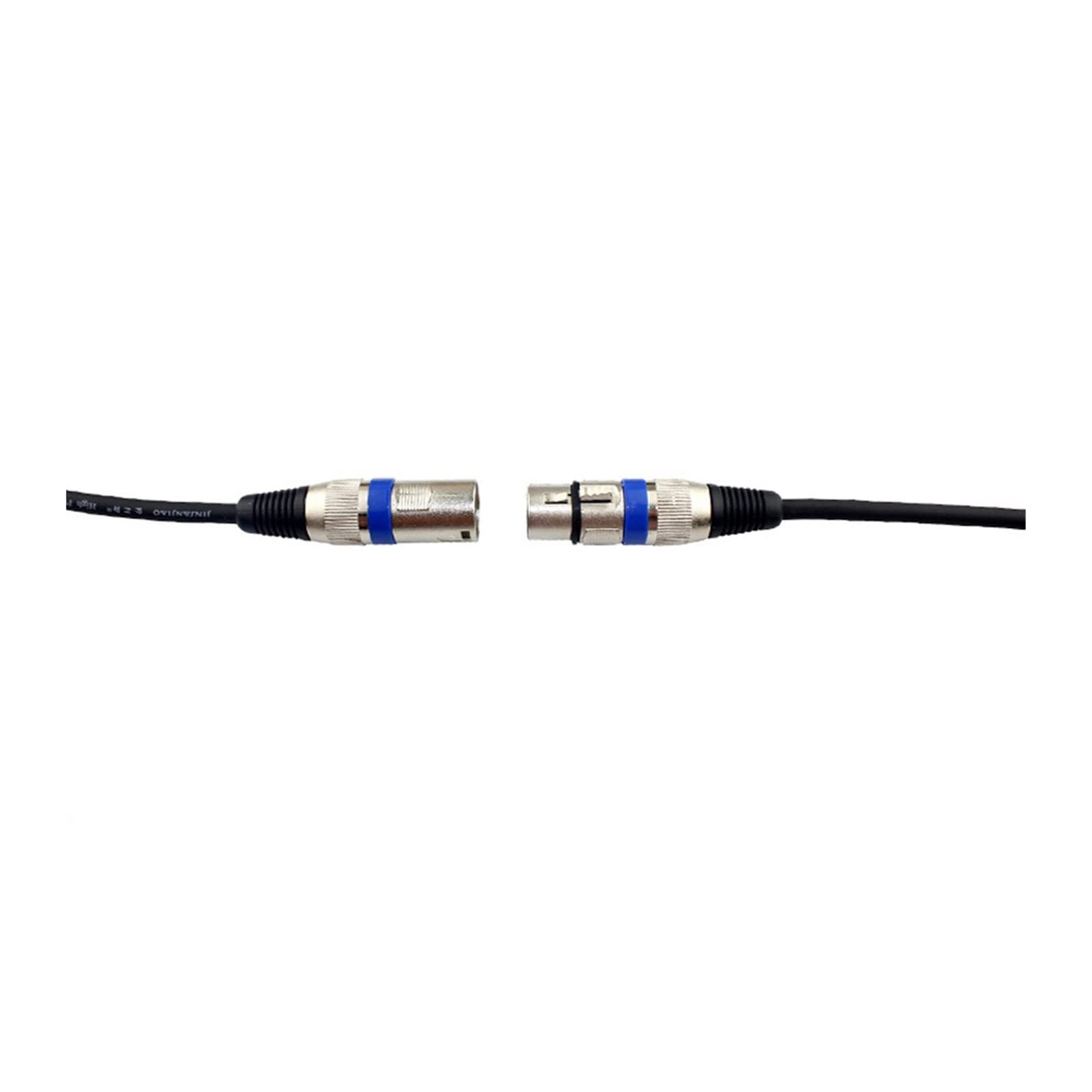 Demasiado XLR kabel mikrofonowy kable krosowe 3-pinowe XLR męskie do XLR żeńskie ciemne kable mikrofonowe kompatybilne z systemami głośnikowymi płyty miksujące przedwzmacniacze (kolor: 30 m)
