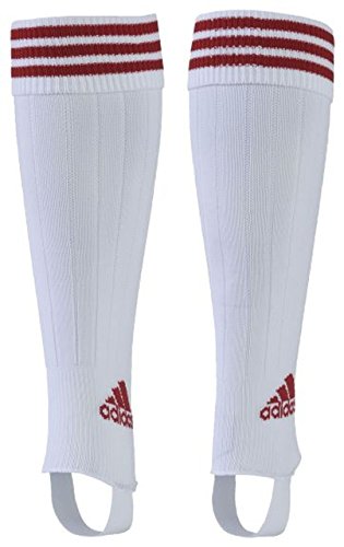 adidas Socken mit Gummizug 3-Streifen, White/Power Red, 44-46