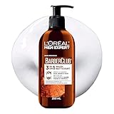 L'Oreal Paris Men Expert BarberClub 3-in-1, Face Wash, Beard Wash, Beard Shampoo, Cleanses and Conditions Skin with Face Cleanser, with Cedarwood Essential Oil, 200ml