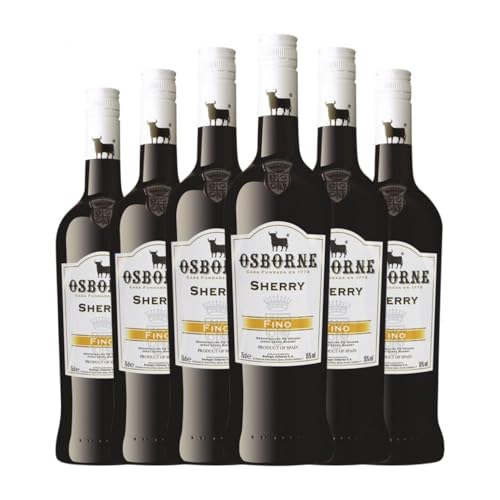 Osborne Fino Palomino Fino Jerez-Xérès-Sherry 75 cl Vino generoso (Caja de 6 Botellas de 75 cl)