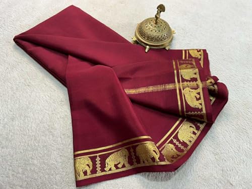 Image of RAJMALA Luxurious attactive Women's Semi Mysore Silk Saree Elegant Ethnic Wear with Blouse Piece