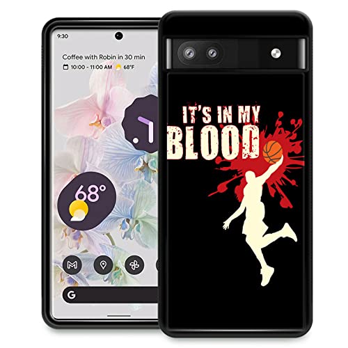 CARLOCA Google Pixel 6A Case, Basketball Graphic Design, Shockproof & Anti-Scratch Drop Protection - image 1