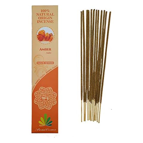Varillas de incienso naturales certificadas por ICEA – Perfume ámbar Cover