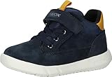 Schuhweite : Medium Geox Baby-Jungen B HYROO Boy Ankle Boot, Navy/Ochre, 24 EU