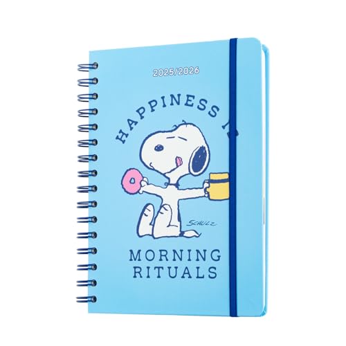 Immagine prodotto: Grupo Erik: Diario Scuola 2025 2026 Snoopy, Agenda settimanale A5 12 mesi, 14,8x21 cm, Diario Snoopy 2025 2026, Agenda Snoopy 2025 2026, Snoopy Scuola