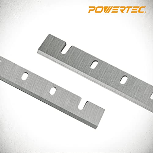 Image of POWERTEC 12-1 /2 Inch Planer Blades for DeWalt DW733 Planer, Replacement for DW7332 Planer Knives, Set of 4 (12809DD)