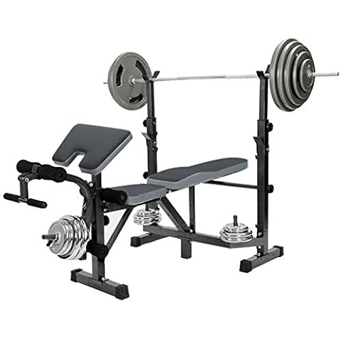 HELLORSOON Adjustable Weight Bench Fast Folding All-in-One Sit Up Bench Utility Home Gym Workout Bench Cover
