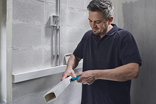 wolfcraft Hand-Held Enlarging Mill with Marking Tip I 4316000 I for Centre-Punching in plasterboard as Well as deburring and Expanding boreholes in Plastic - Image 3