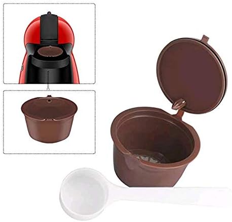 5Five Refillable Reusable Coffee Capsules Compatible with Nescafe Genio, Piccolo, Esperta and Circolo