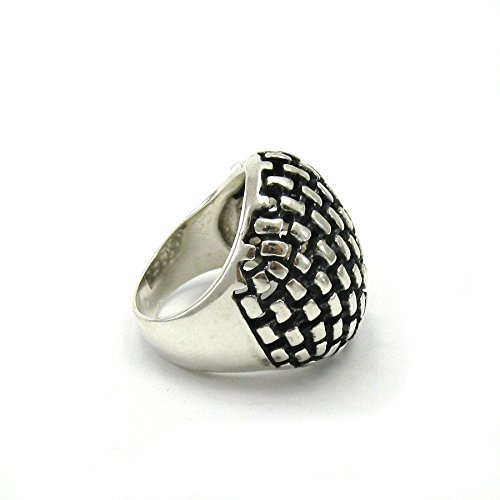 Lourde bague en argent massif 925 R001399 Empress