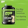 MusclePharm Combat 100% Whey Protein Powder, Banana Milk Flavor, Fast Recovery & Muscle Gain with Whey Protein Isolate, High Protein Powder for Women & Men, Gluten Free, 5 lb, 70 Servings