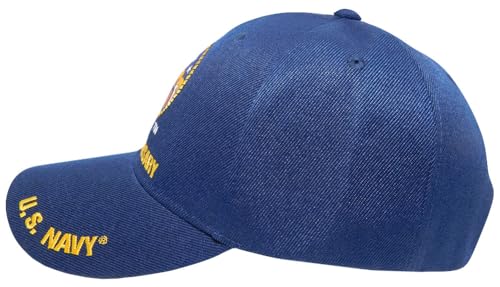 Gorra bordada ajustable Trade Winds Navy Blue miniatura 4
