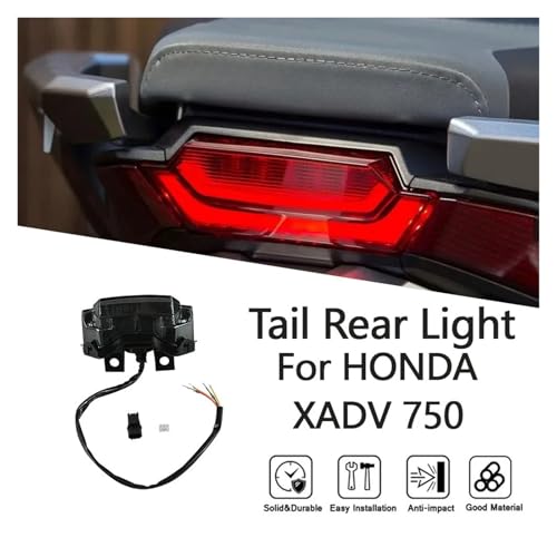 Luz trasera LED para Honda X-ADV 750 2017-2024 con intermitentes 5