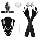 Roontin 1920s Vintage Accessories Set Gatsby AccessoriesAccessories for Women