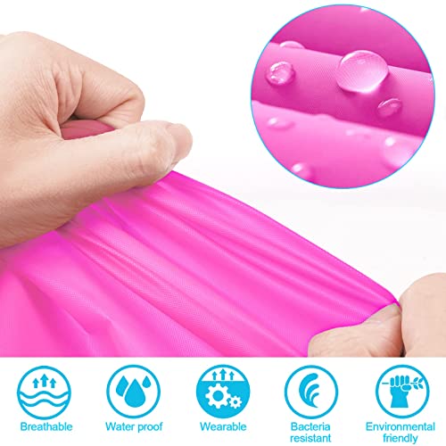 SHOCHX 2 Stück Regenjacken Wiederverwendbar Regenponcho, Unisex Eva Regenmantel Poncho Regenbekleidung Regenschutz Regen Zubehör für Wandern Camping Radfahren Reisen