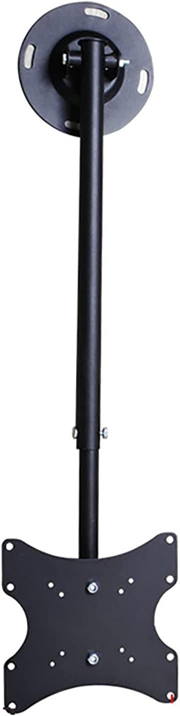 Staffa di montaggio per TV a soffitto per TV a schermo piatto da 13 pollici da 37 pollici, supporto universale con capacità di 59,9 kg, compatibile con VESA max 200 x 200 mm, per carichi elevati