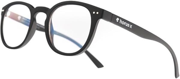 Horus X • Okulary Przeciw Niebieskiemu Światłu dla Mężczyzn i Kobiet | Okulary Antyrefleksyjne na Zmęczenie Oczu i Migre