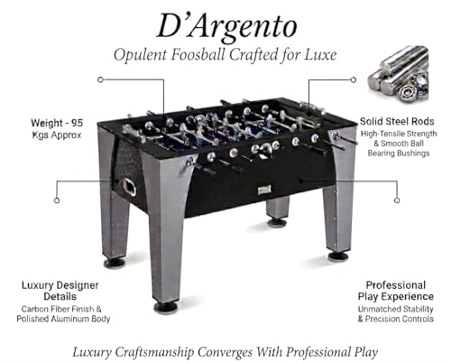Image of BOOT BOY Foosball Table for Adults, Sturdy Built for Fast and high paced Games in Clubs, Offices, Colleges and Co-Working