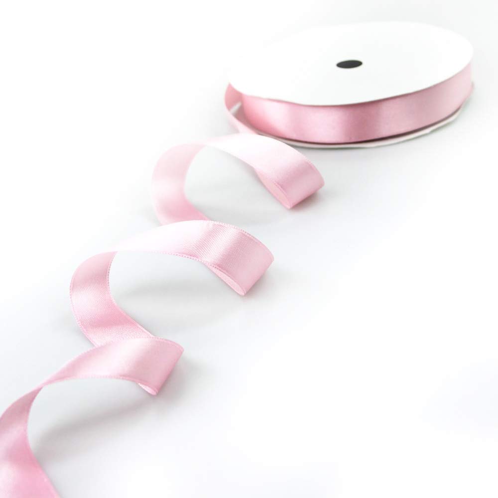 Satin-Geschenkband rosa Bandbreite 40 mm, Länge 300 Meter