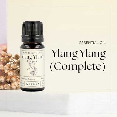 Nikura | Ylang Ylang (Complete) - 10ml - Essential Oil | Ylang Ylang Oil for Diffuser, Hair, Bath | Use in Aromatherapy Diffuser | Vegan, 100% Pure - Image 6