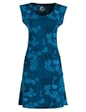 DESIGN HIGHLIGHTS: Das Baumwollkleid wurde mit niedlichen Blümchen und großen Blüten hand-bedruckt. Die seitlichen Taschen sind praktisch und die Flügelärmel betonen Arme und den femininen Look.