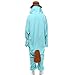 Superband Unisex Adult Perry The Platypus Costume Halloween Christmas Pajamas Sleepwear,Sky-Blue,M