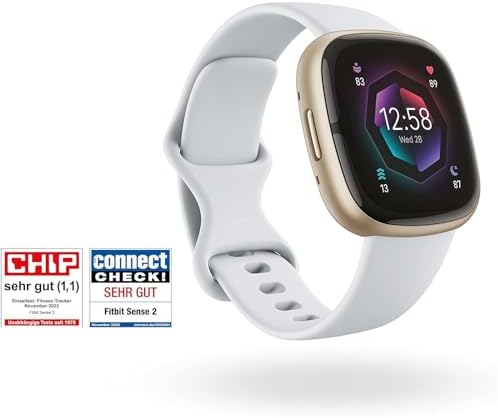 Fitbit Sense 2 — šoninis vaizdas