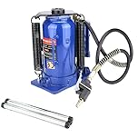 SUNNYNEST 20 Ton Air Hydraulic Bottle Jack, Heavy Duty Pneumatic Lifting Tool for Vehicle Maintenance, Suitable for Cars, Vans, Trucks and Lorries